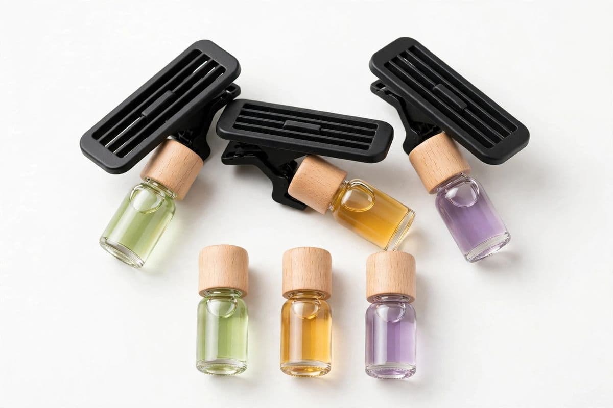 AromaDrive Car Diffuser Vent Clips (4-Pack) — product photo