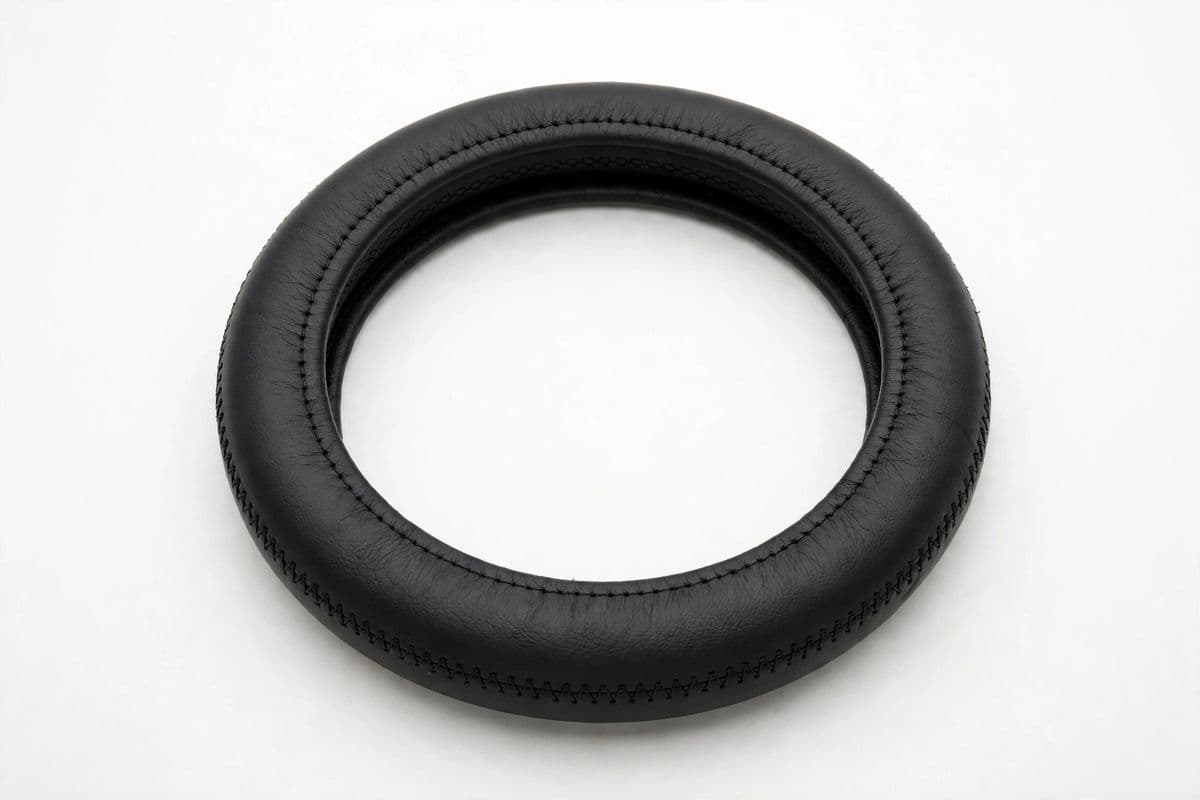 ComfortGrip Leather Steering Wheel Cover — product photo