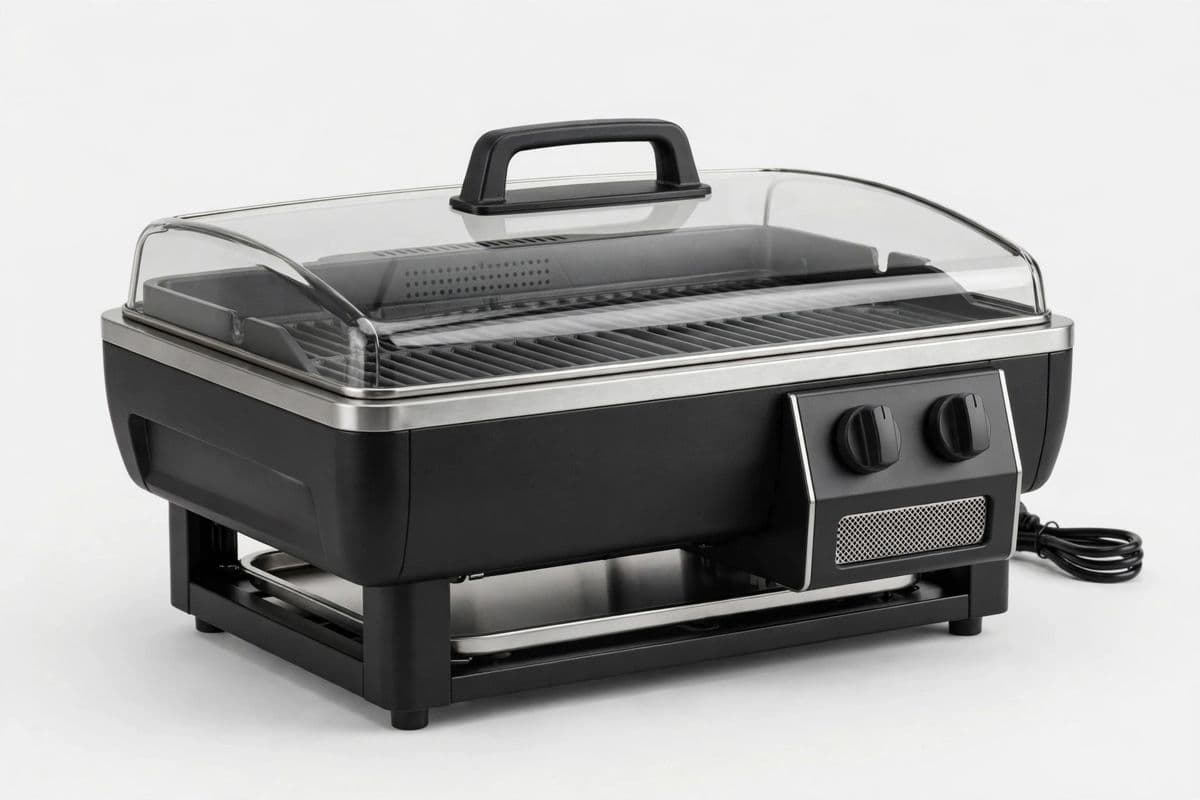 GrillMaster Smokeless Indoor Electric Grill