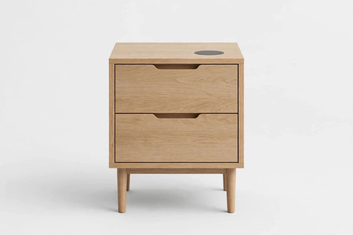 SlimCharge Nightstand with Wireless Charger