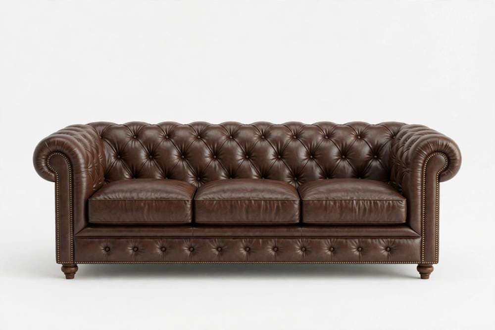 Grand Chesterfield 3-Seater Sofa